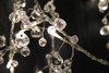 3M 50 LED Warm White Crystal Chic String Chain Lights for Wedding Party