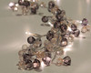 3M 50 LED Warm White Coco Chic String Chain Lights for Wedding Party