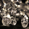 1.7M 27 LED Warm White Crystal Chic String Chain Lights
