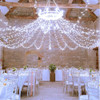 65m 700 LED white fairy lights clear wire