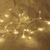 16M 200 LED IP44 Warm White Christmas Wedding Party Fairy Lights with 8 Functions (Clear Cable)