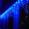 LED blue icicle lights