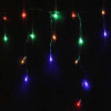 210 LED IP44 Multi Colours Christmas Wedding Party Icicle Lights