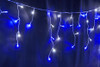 350 LED IP44 Blue and White Christmas Wedding Party Icicle Lights 