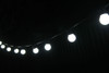 6.5M 20 LED White Festoon Fairy Lights with Milky Round Globe