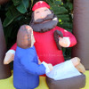 235CM Wide Inflatable Nativity Scene Christmas Display with Lights