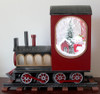 50CM Snowy Train with Music and LED White Lights