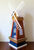 67CM Christmas Snowy Windmill with Rotating Vanes Music and LED Lights Decoration