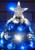 60CM Christmas Tree with Blue White LED Lights in Layers