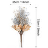 75cm Christmas Poinsettia Floral Tree Topper