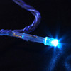 LED ultra bright blue white fairy lights clear wire