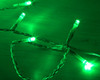 LED green fairy lights clear wire