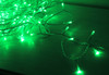 LED green fairy lights clear wire
