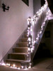 75m 800 LED white fairy lights clear wire