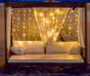 300 LED Warm White Curtain Fairy Lights 7M X 0.7M