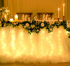 300 LED Warm White Curtain Fairy Lights 7M X 0.7M