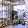 903 LED White Curtain Backdrop Fairy Lights with 8 Memory Functions 6M X 3M