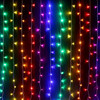 462 LED Multi Colour Curtain Backdrop Fairy Lights with 8 Memory Functions