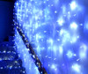 462 LED Blue White Curtain Lights 3M X 3M