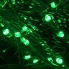 LED green solar icicle lights green wire