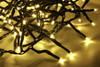 7M 560 LED Warm White Cluster Fairy Lights with 8 Memory Functions