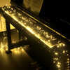 7M 560 LED Warm White Cluster Fairy Lights with 8 Memory Functions