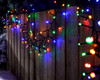 7M 560 LED Multi Colours Cluster Fairy Lights with 8 Memory Functions