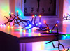 12.6M 1000 LED Multi Colours Cluster Fairy Lights with 8 Memory Functions