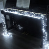 7M 560 LED White Cluster Fairy Lights with 8 Memory Functions