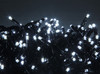 7M 560 LED White Cluster Fairy Lights with 8 Memory Functions