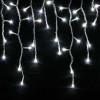 500 LED White Christmas Icicle Lights