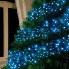 600 LED Blue Christmas Fairy Lights