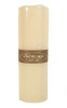 Pillar Round Candles Ivory Unscented 3"x 9"