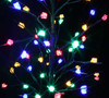 LED Multi Colours Brown Christmas Bare Tree