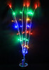 32 LED 4 Branches Multi Colours Battery Twig Lights