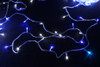 700 LED Blue and White Christmas Fairy Lights