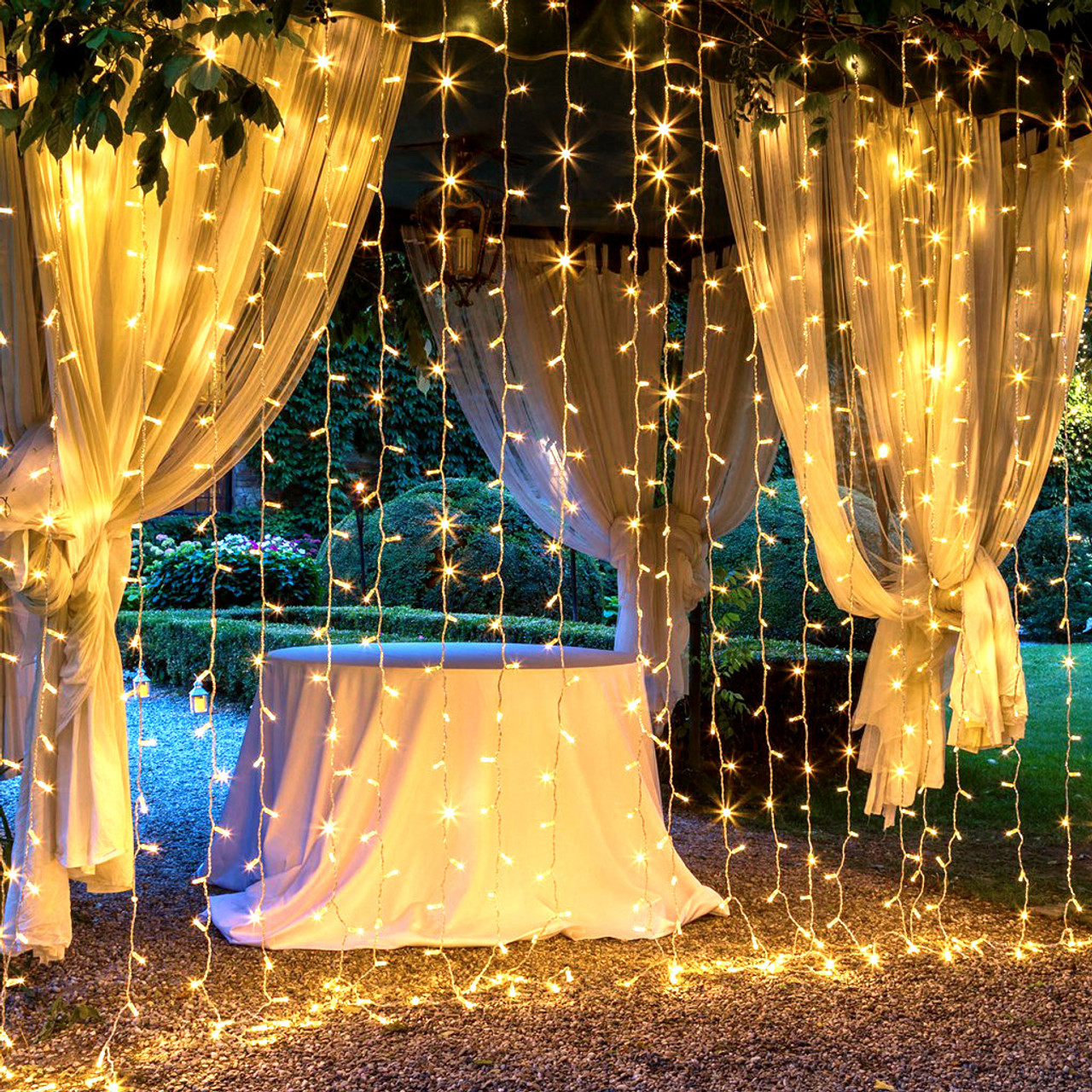 How to Hang Curtain Lights? Vicky Sun Lighting