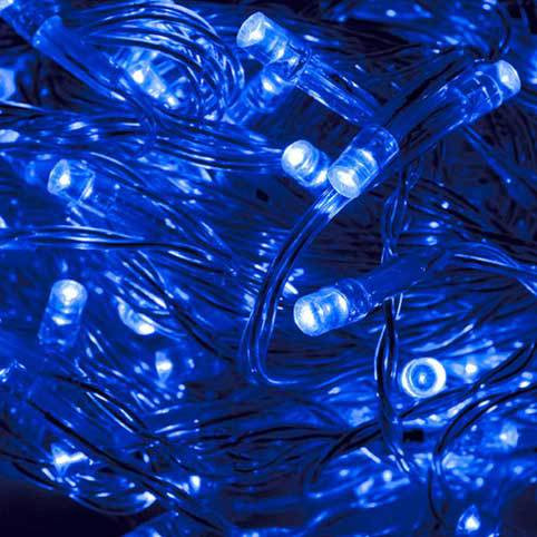 VickySun.com - 55M 600 LED IP44 Blue Christmas Wedding Party Fairy