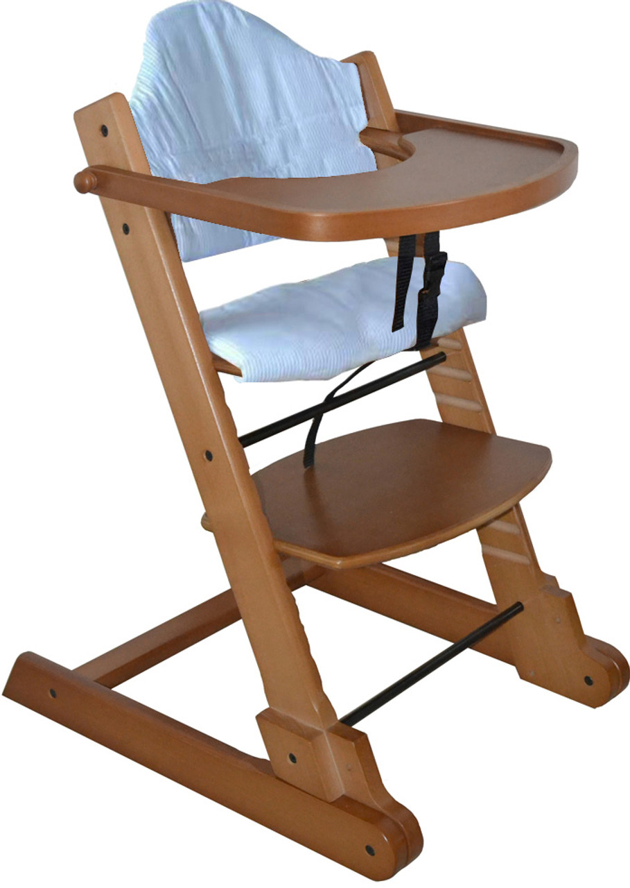 all wood high chair