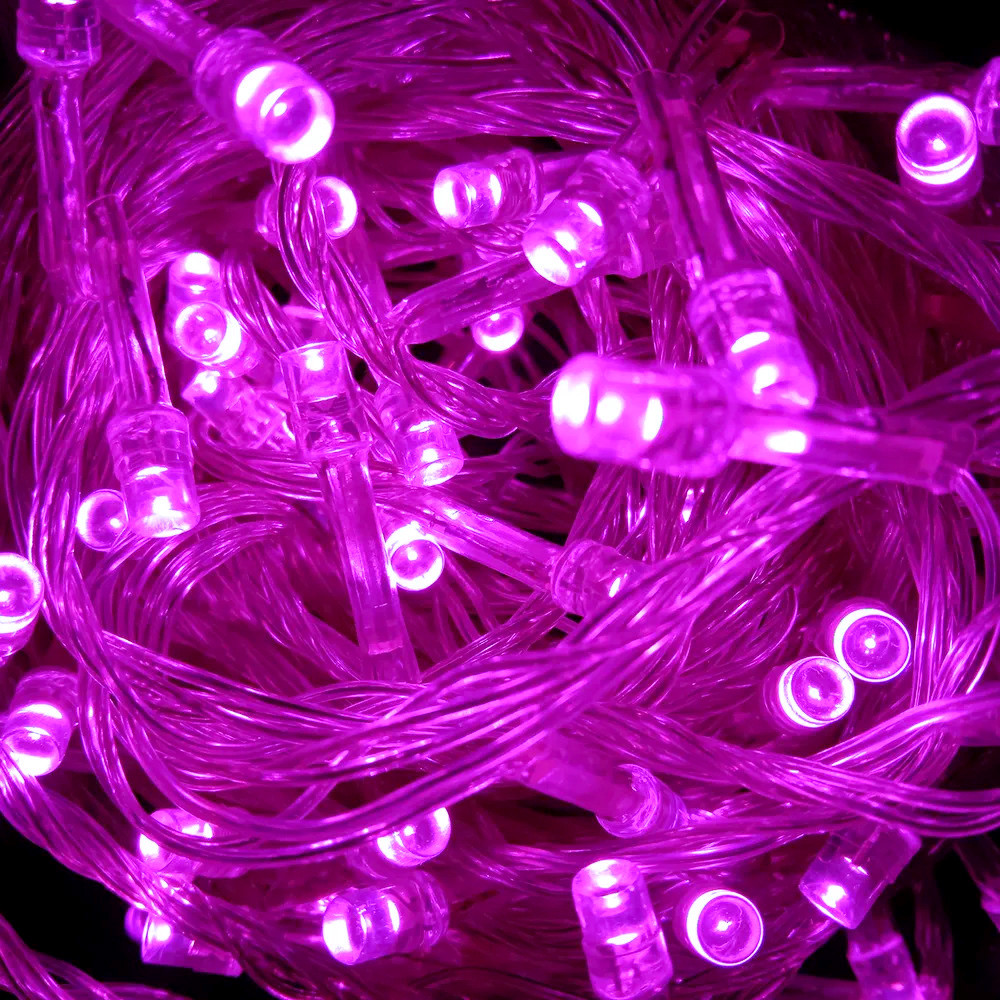 Purple Fairy String Lights Wedding Christmas Party Lights