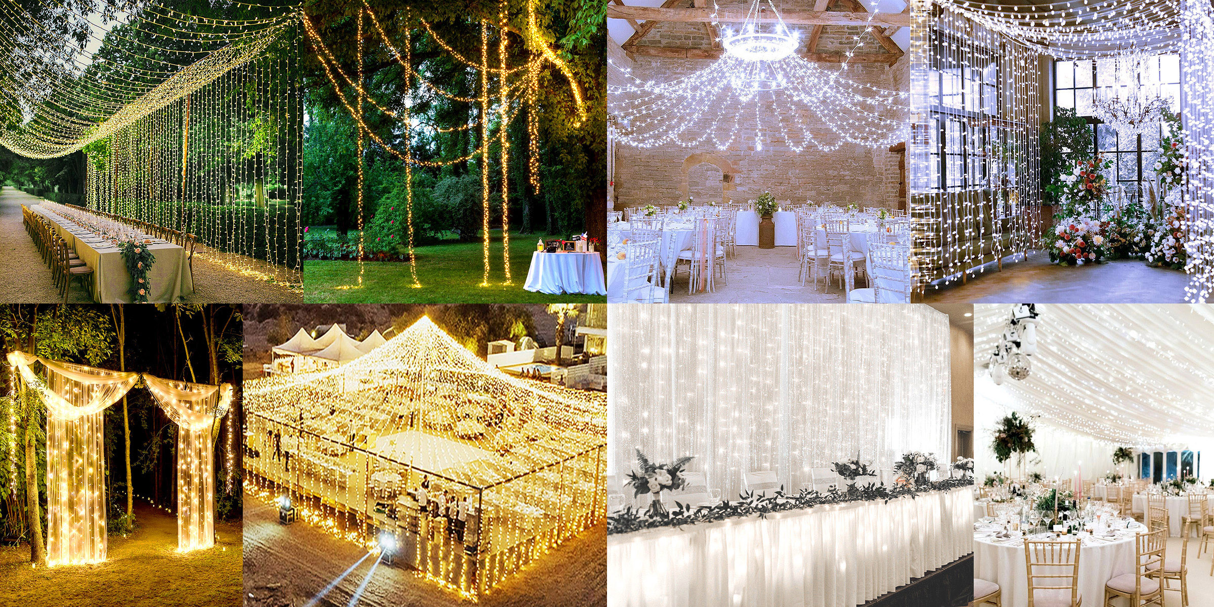 How to Hang Curtain Lights? - Vicky Sun Lighting