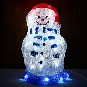 VickySun.com - 33CM 3D Acrylic Penguin Baby with 24 White LED Christmas ...