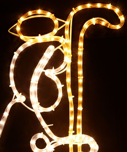 110CM High Nativity Manger Scene Christmas Motif Rope Lights