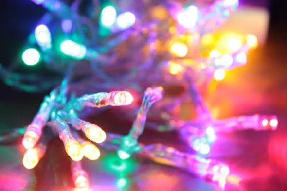 95m 1000 LED Multi Colours Christmas Fairy Lights