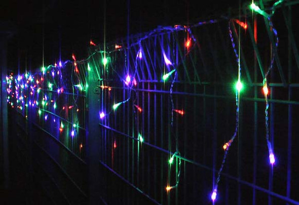 292 LED Multi Colours Christmas Icicle Lights