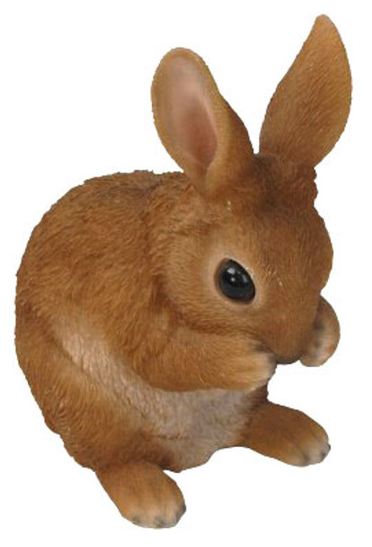 12CM Hiding Bunny Polyresin Garden and Home Decor