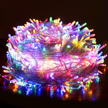 65M 700 LED Multi Colours Fairy Lights (Clear Wire)