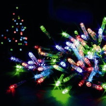 65M 700 LED Multi Colours Fairy Lights (Green Wire)