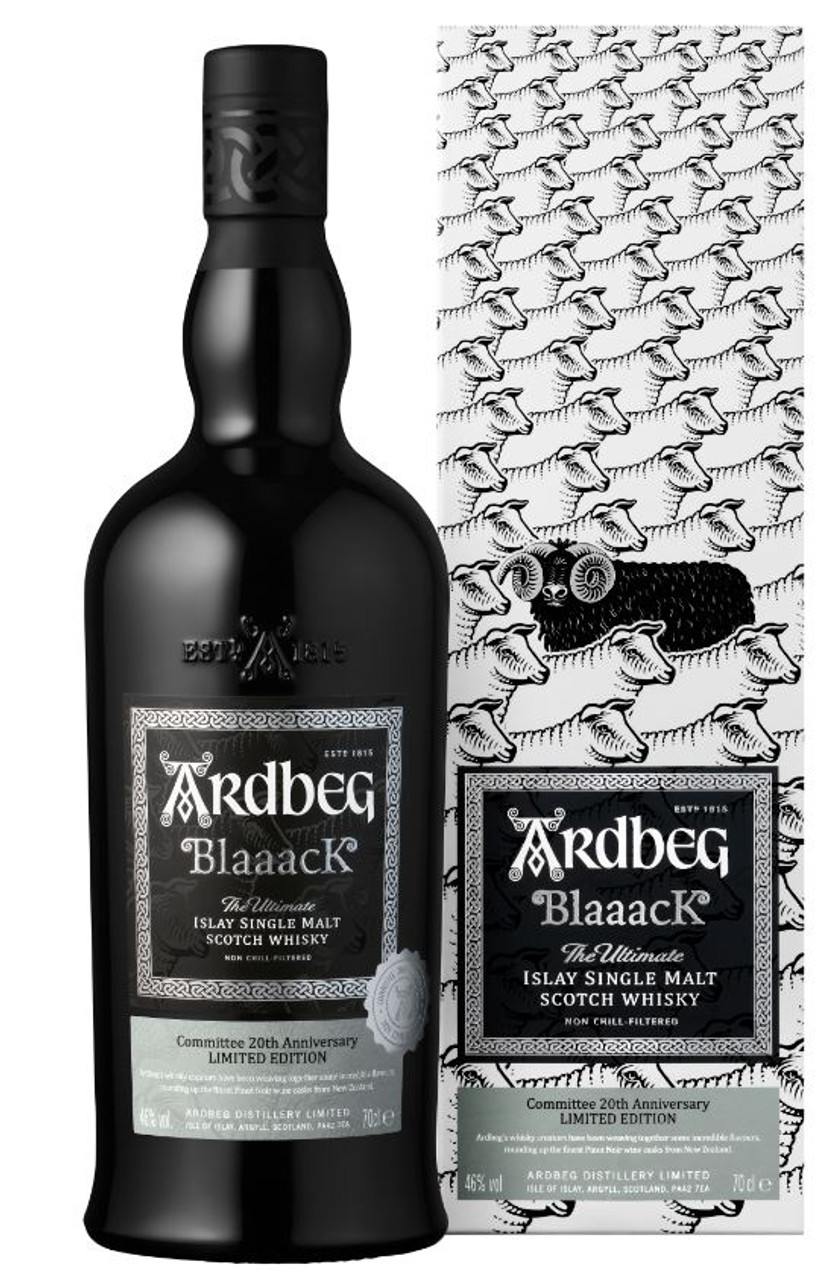 Ardbeg Blaaack Islay Single Malt Scotch Whisky 700ml - World Of Whisky