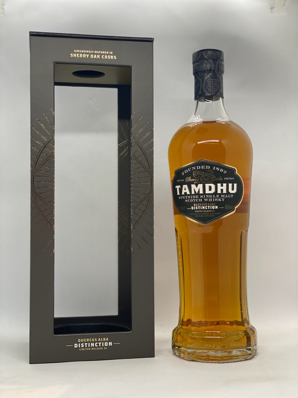 Tamdhu Distinction Single Malt Scotch whisky 700ml - World Of Whisky